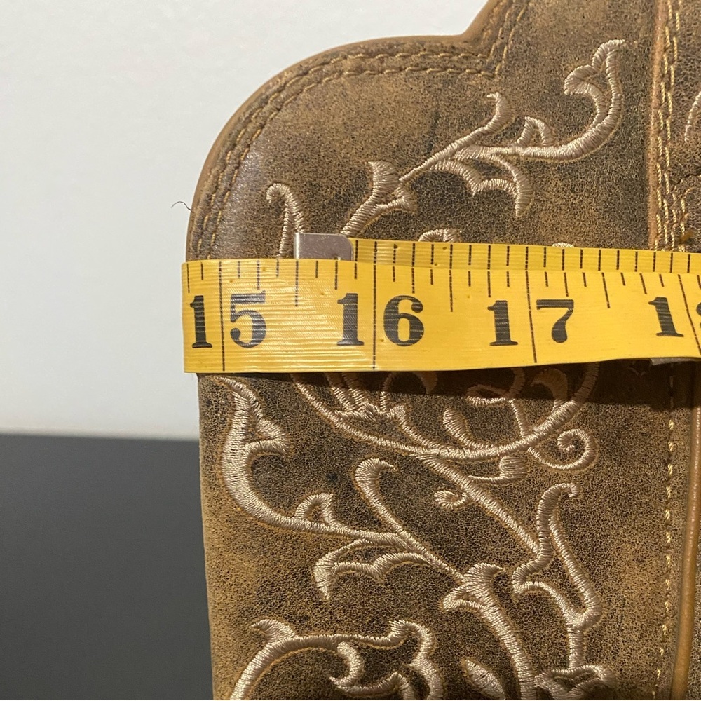 Twisted X Tan Heeled Boots - Picture 15 of 15